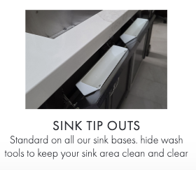 Cabtec sink top outs